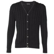 Pre-owned Svart strikket Balmain Cardigan