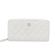 Pre-owned Hvit skinn Chanel Clutch