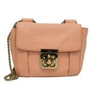 Pre-owned Rosa skinn Chloe skulderveske