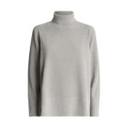 Myk Strikket Turtleneck Genser