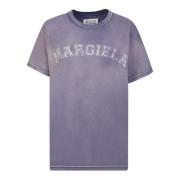 Faded College Logo T-skjorte