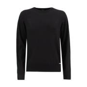 Fin Cashmere Silk Crew Neck Sweater