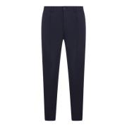 Slim Fit Chino Bukser i Ullblanding