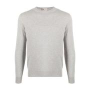 Slim Fit Cashmere Crew-Neck Strikkeplagg