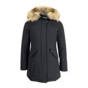 Arctic Raccoon Parka - Svart