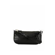 Rachel Croco Embossed Leather Veske