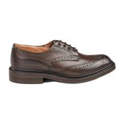 Brun flate sko med Bourton Brogue