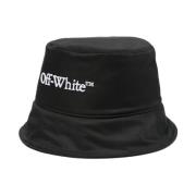 Svart og hvit Bookish Bucket Hat