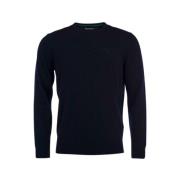 Klassisk Lambwool Crewneck Genser