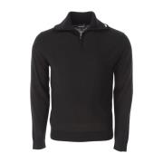 Svarte Emporio Armani Sweaters