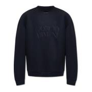 Sweatshirt med logo