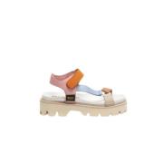 Moderne Oversized Flate Sandaler