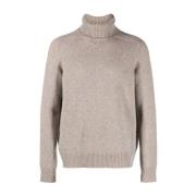 Luksuriøs Cashmere Rollneck Sweater