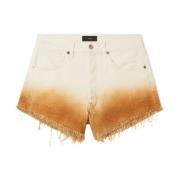 Lyse farger Denim Shorts