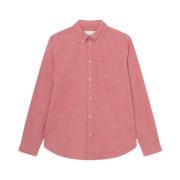 Burnt Red Les Deux Kent Chambray Shirt