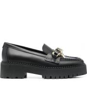 Sorte Skinnloafers for Kvinner