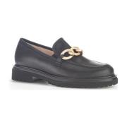 Sorte Skinnloafers for Kvinner