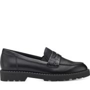 Sorte Lukkede Loafers for Kvinner