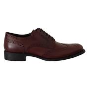 Bordeaux Wingtip Formelle Sko