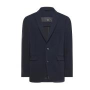 Hard Blue Blazer for Menn Aw23