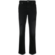 Sorte high-rise straight-leg jeans