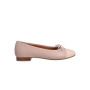 Beige Patent Ballerinasko