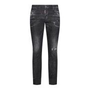 Slim Fit Svart Jeans