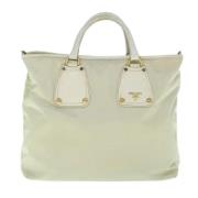 Pre-owned Beige Stoff Prada Tessuto