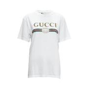 Pre-owned Hvit bomull Gucci topp