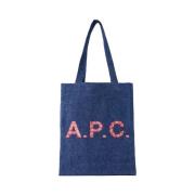 Bla bomull A.p.c Tote