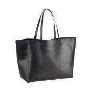 Klassisk Vegan Lær Shopper Bag