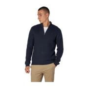 Marine Clean Cut Lauritz 1/2 Zip Knitted Jumper