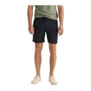 Blå Morris Fenix Linen Shorts Shorts