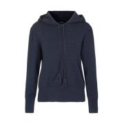 Merino Hood Sweater med Ballongermer