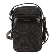 Stoff Jacquard Crossbody Vesker