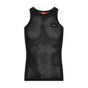 Sort Tank Top Slim Fit