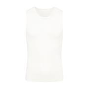 Ivory Viscose Tank Top Aw23