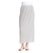 Pleated skirt Iselle Beige