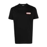 Logo-Patch Crew-Neck T-Shirt