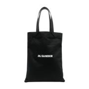 Luksuriøs Svart Tote Bag for Menn