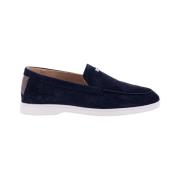 Semskede Loafers med Monogramdetaljer