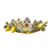 Sicily Lemon Krystall Krone Tiara