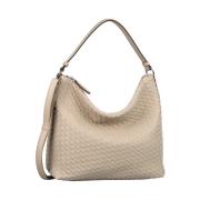 Emilia Cross Body Veske i Beige