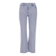 Stretch bomull denim jeans laget i Italia