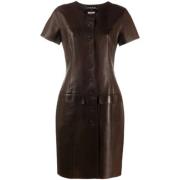 Pre-owned Leather dresses