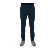 Flis Mikro Print Skinny Fit Chino