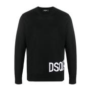 Svart Crewneck Sweatshirt