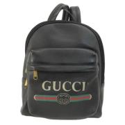 Pre-owned Leather backpacks