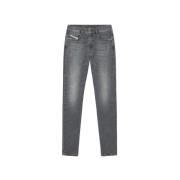 Slim Fit Jeans med glidelås