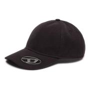 Svart Baseballcap med Oval D